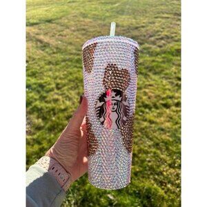 Rhinestone Starbucks Cup Custom 24 oz Handmade